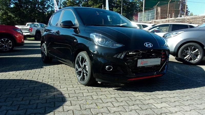Schwarz Neu 2025 Hyundai i10 N Line Kleinwagen | 19.880 € (Fairer Preis) - Bild 1/4