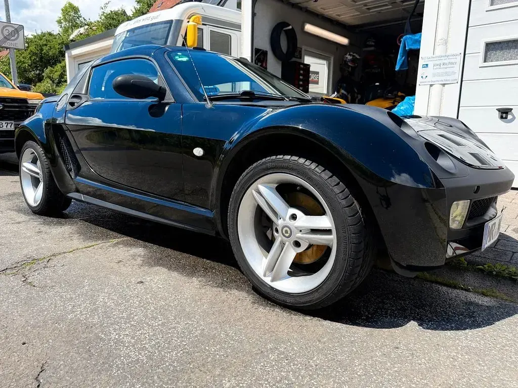 Gebraucht Smart Roadster 82 PS (60 kW) 2003 Schwarz Cabrio