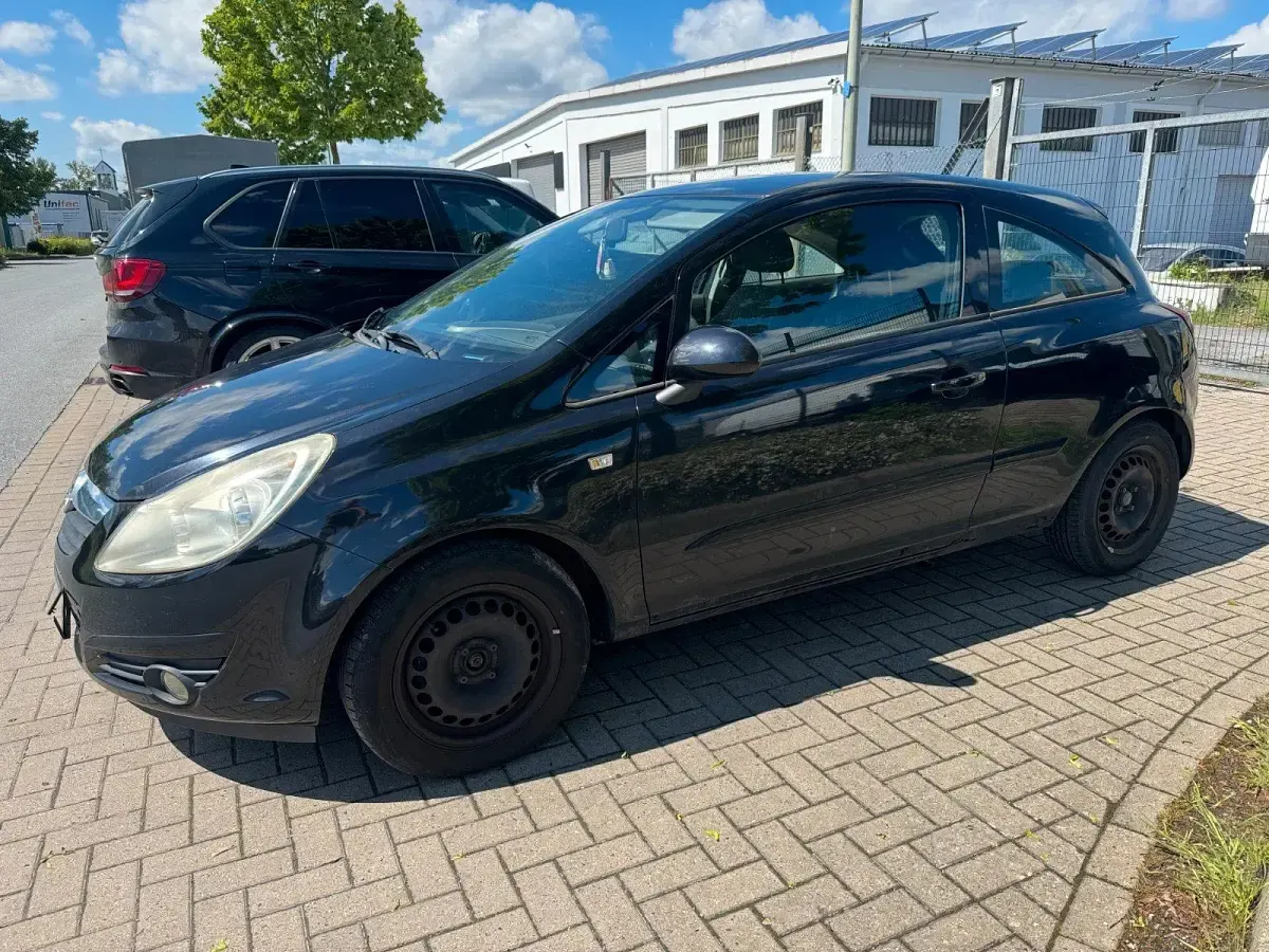 Gebraucht Opel Corsa 80 PS (58 kW) 2007 Schwarz Kleinwagen