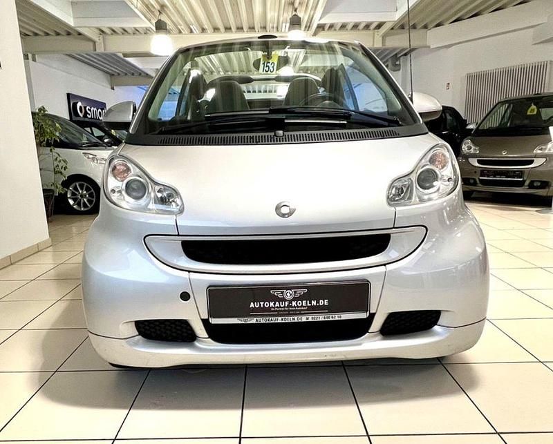 Gebraucht Smart ForTwo Cabrio Passion 71 PS (52 kW) 2012 Silber Cabrio