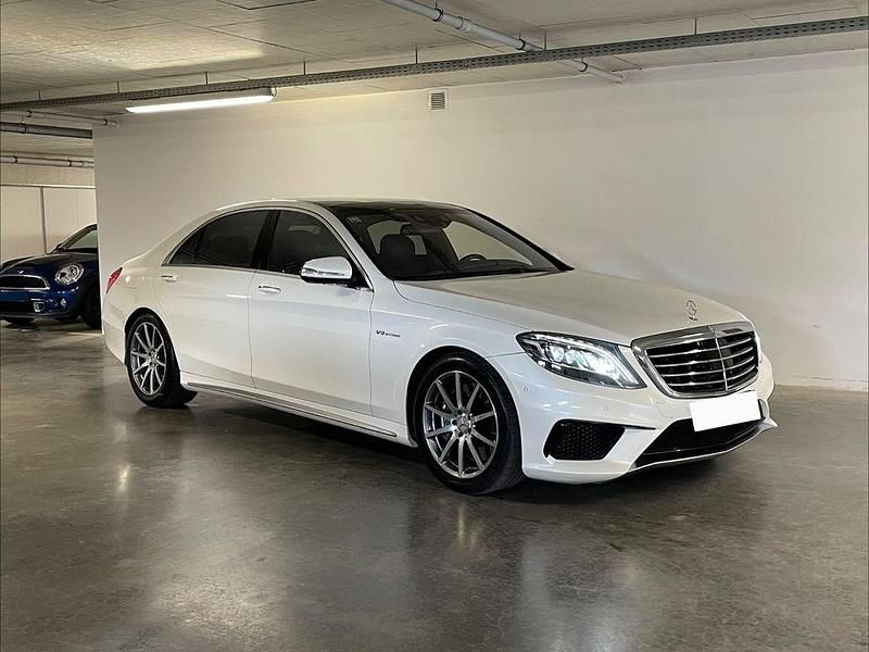 Weiß Gebraucht 2014 Mercedes S63 AMG AMG Limousine | 48.500 € (Teuer) - Bild 1/4