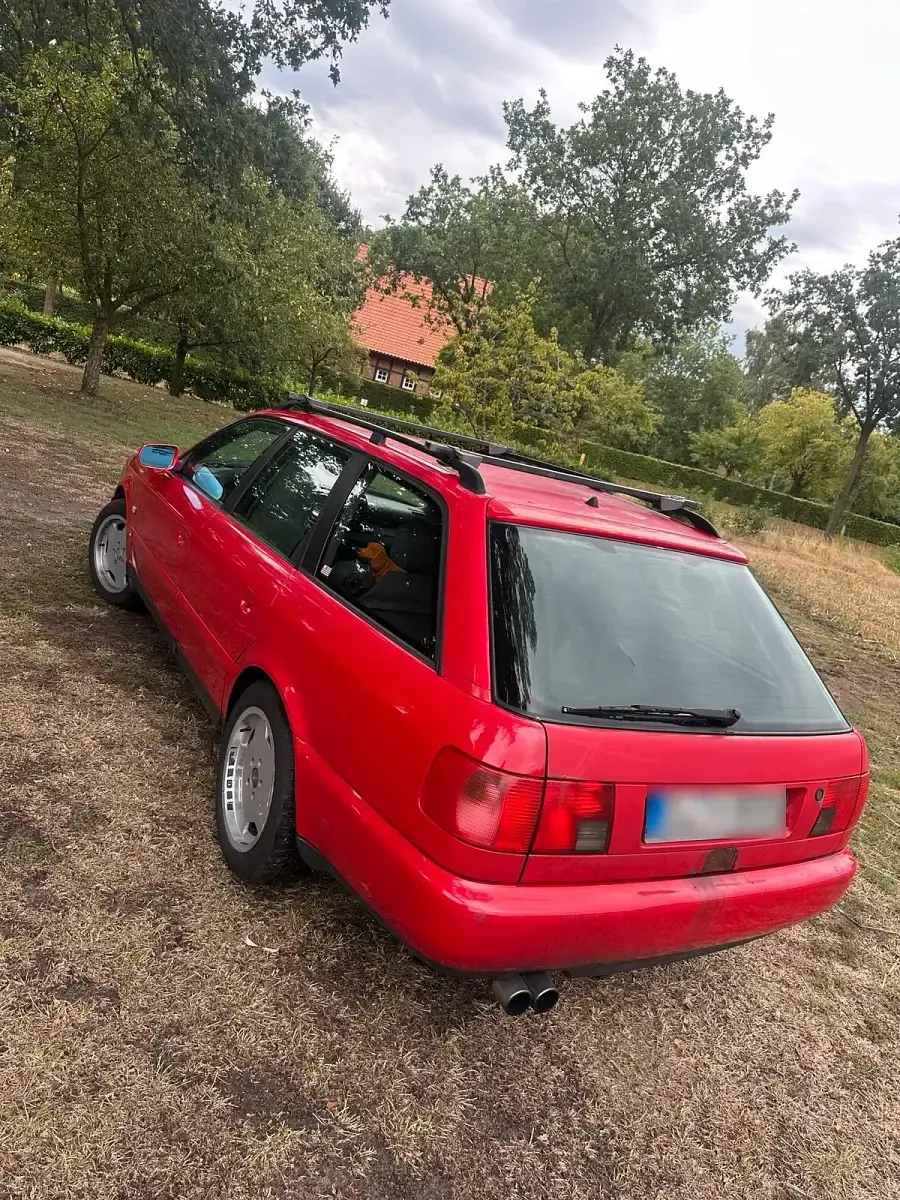 Gebraucht Audi A6 140 PS (102 kW) 1996 Rot Kombi
