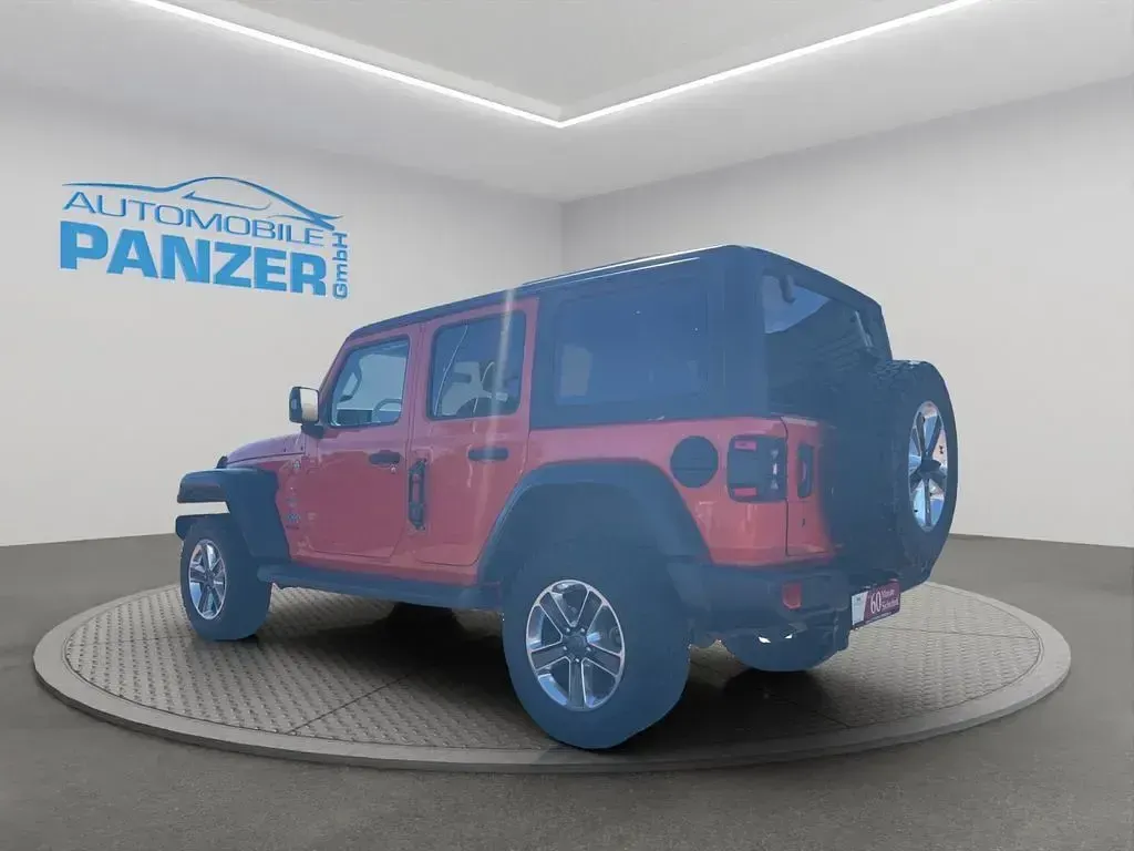 Gebraucht Jeep Wrangler Sahara 200 PS (147 kW) 2019 Orange SUV