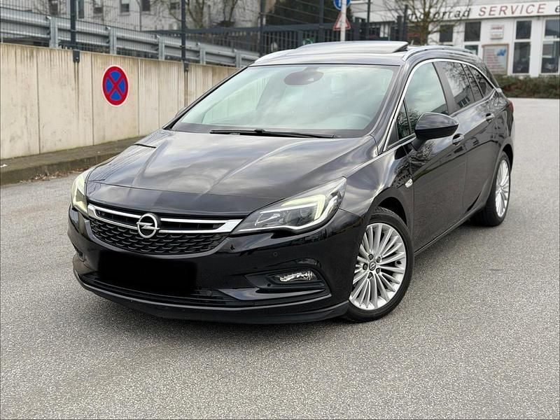 Gebraucht Opel Astra 110 PS (80 kW) 2018 Schwarz Kombi