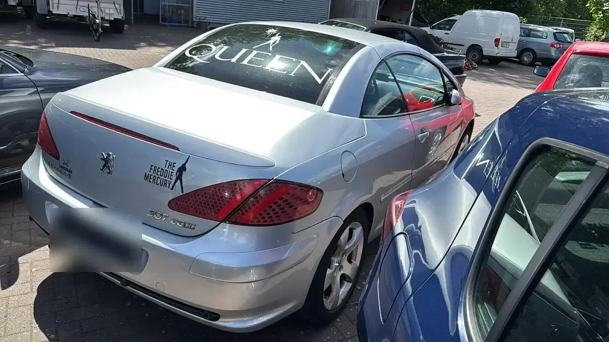 Gebraucht Peugeot 307 CC 136 PS (100 kW) 2006 Grau Cabrio