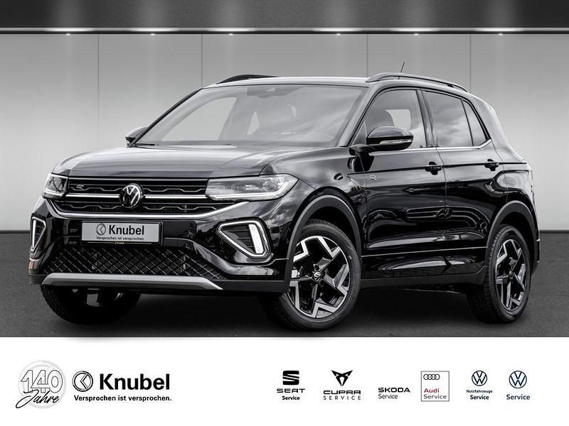 Schwarz Gebraucht 2025 VW T-Cross R-line SUV | 36.990 € - Bild 1/4