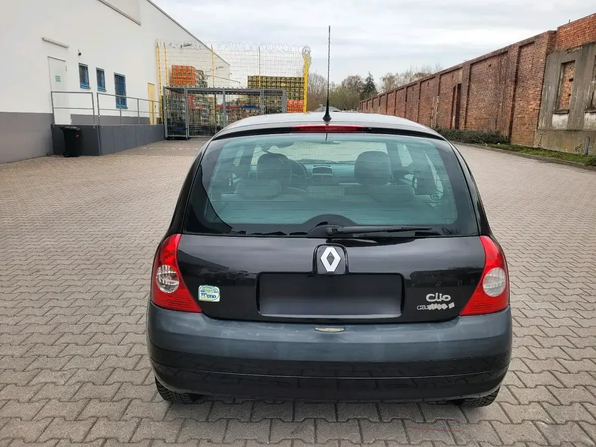 Gebraucht Renault Clio II 75 PS (55 kW) 2005 Schwarz Kleinwagen