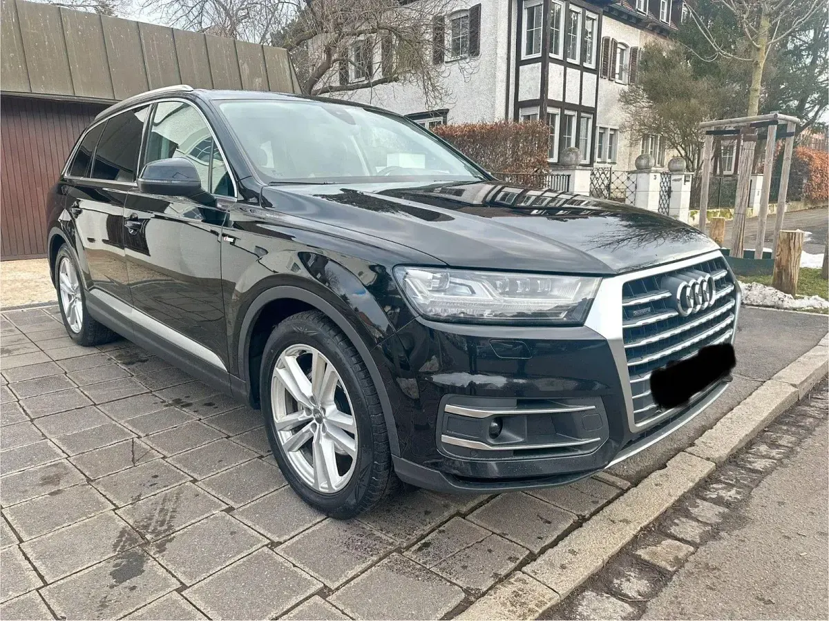 Gebraucht Audi Q7 S-Line 272 PS (200 kW) 2017 Schwarz SUV