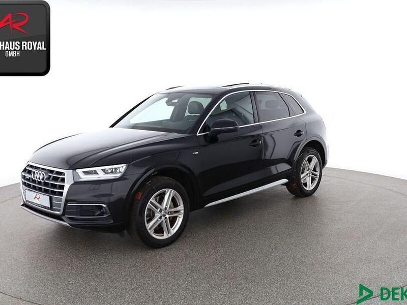 Schwarz Gebraucht 2018 Audi Q5 S-Line SUV | 30.880 € (Guter Preis) - Bild 1/4