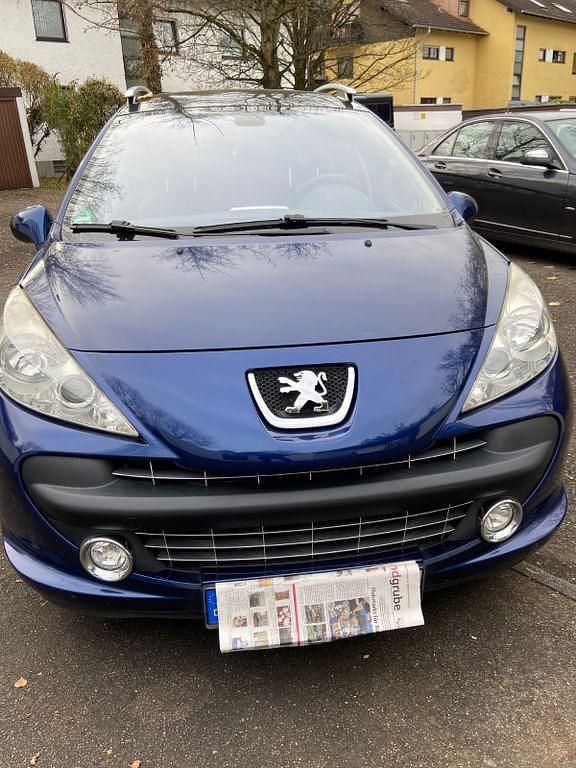 Blau Gebraucht 2009 Peugeot 207 Sport Kombi | 1.490 € (Superpreis) - Bild 1/4