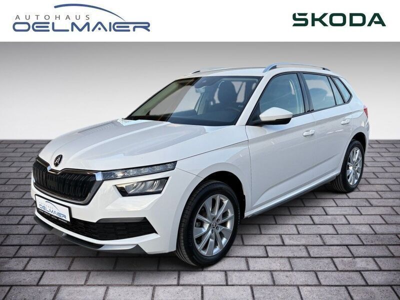 Candy white Gebraucht 2021 Skoda Kamiq Style SUV | 18.190 € (Guter Preis) - Bild 1/4
