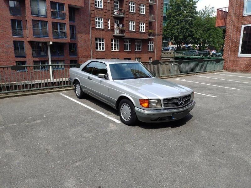 Silber Gebraucht 1990 Mercedes 420 Coupé | 17.900 € - Bild 1/4
