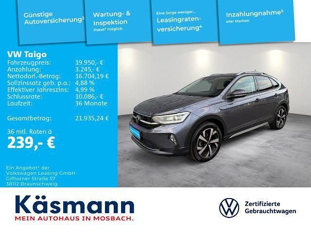 Rauchgrau metallic Gebraucht 2022 VW Taigo Style SUV | 19.950 € (Guter Preis) - Bild 1/2