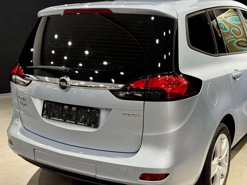 Gebraucht Opel Zafira Tourer Business Edition 140 PS (102 kW) 2016 Diamant blau(m2) / diam silb Van / Kleinbus