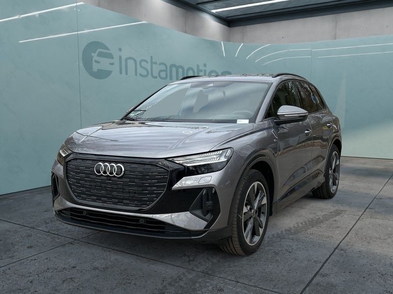 Grau Gebraucht 2022 Audi Q4 e-tron Sport SUV | 38.539 € (Fairer Preis) - Bild 1/4