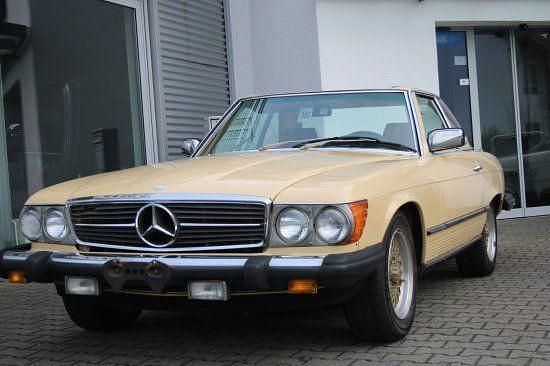 Gebraucht Mercedes SL380 155 PS (114 kW) 1982 Gelb Cabrio