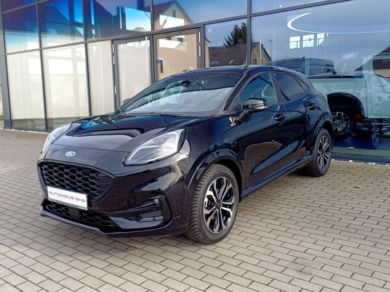 Obsidian schwarz (schwarz) Gebraucht 2022 Ford Puma ST-Line X Coupé | 20.950 € (Guter Preis) - Bild 1/4