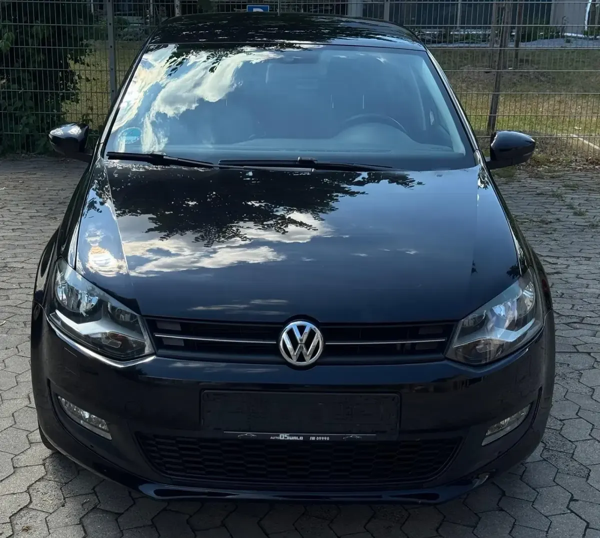 Gebraucht VW Polo Style 105 PS (77 kW) 2010 Schwarz Kleinwagen