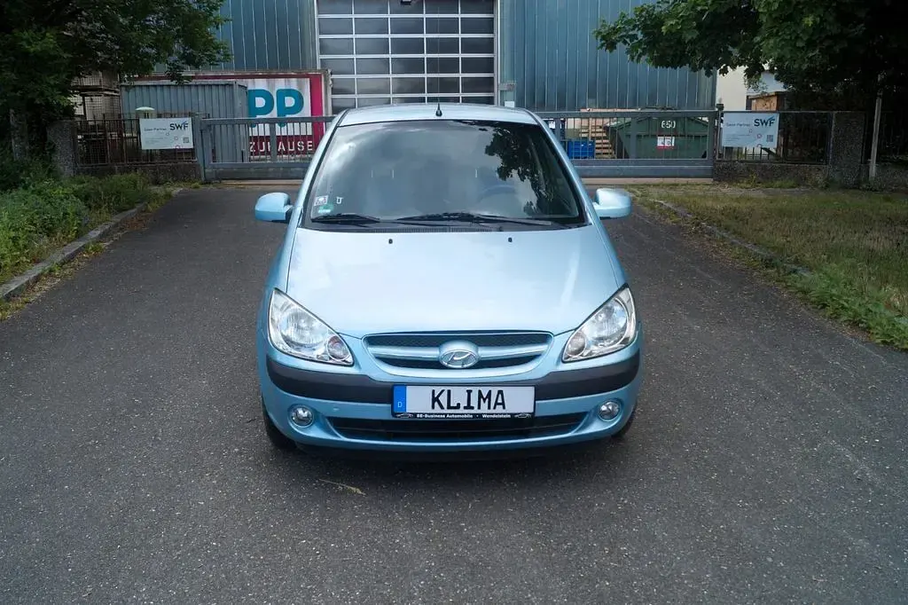 Gebraucht Hyundai Getz 67 PS (49 kW) 2006 Blau Kleinwagen
