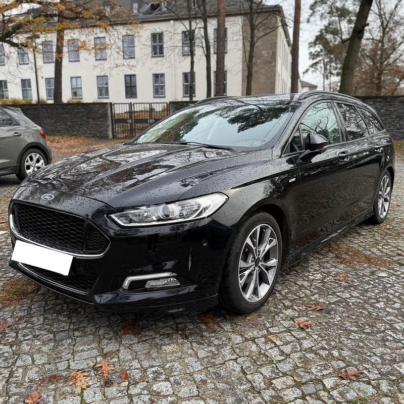Schwarz Gebraucht 2017 Ford Mondeo ST-Line Kombi | 6.400 € (Superpreis) - Bild 1/4