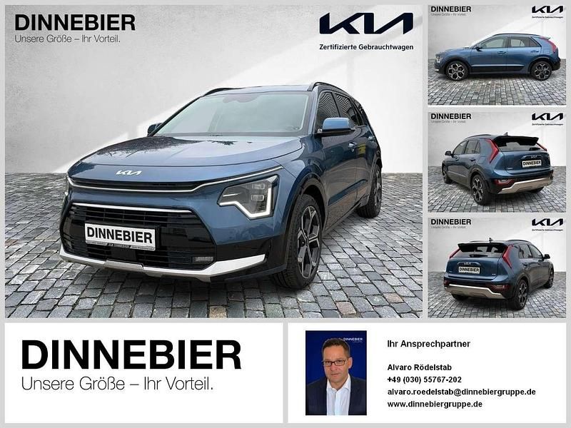 Gebraucht Kia Niro Spirit 129 PS (94 kW) 2025 Mineral blue met SUV