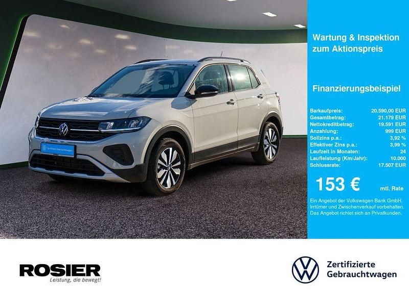 Grau / ascotgrau Gebraucht 2025 VW T-Cross Life SUV | 20.590 € (Guter Preis) - Bild 1/4