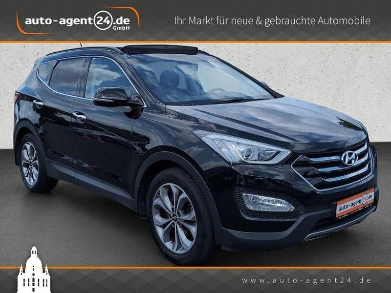 Phantom black metallic Gebraucht 2014 Hyundai Santa Fe Prime SUV | 10.990 € (Superpreis) - Bild 1/4