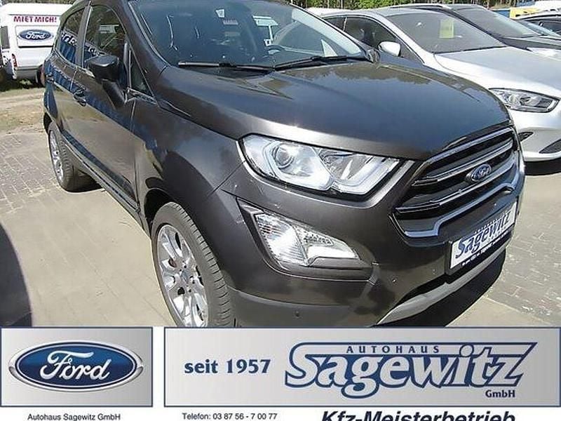 Grau Gebraucht 2019 Ford Ecosport Titanium SUV | 15.900 € (Fairer Preis) - Bild 1/4