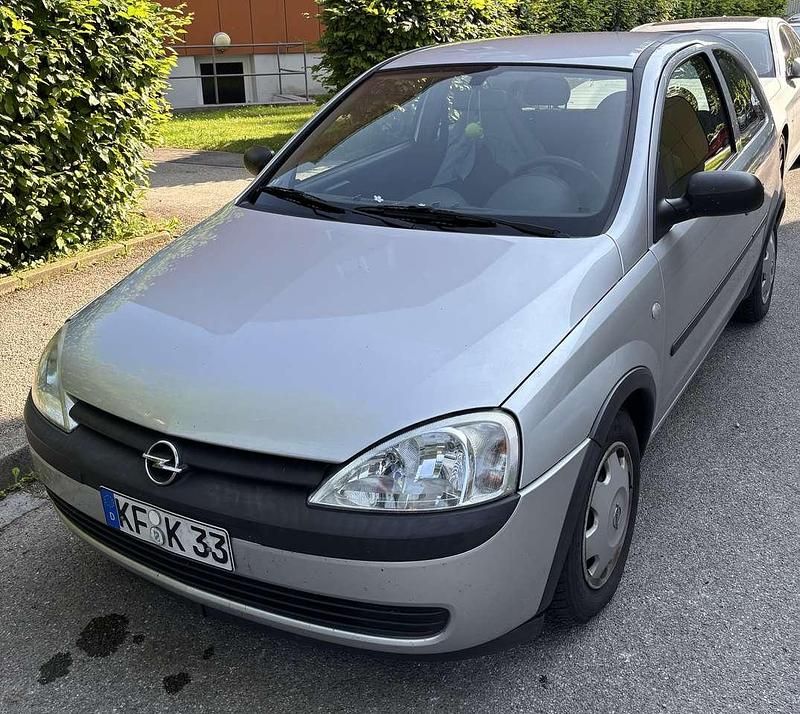 Silber Gebraucht 2002 Opel Corsa Eco Limousine | 1.150 € (Guter Preis) - Bild 1/4