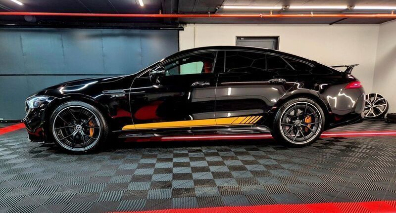 Schwarz Gebraucht 2023 Mercedes AMG GT63 S E Performance AMG Coupé | 134.999 € (Fairer Preis) - Bild 1/4