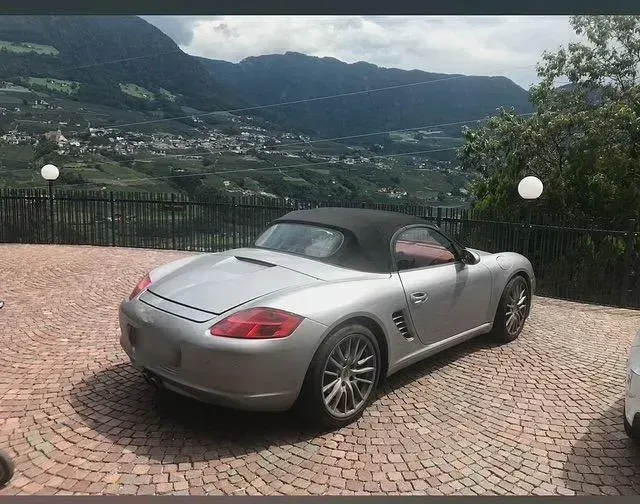 Brugt Porsche Boxster 303 HK (222 kW) 2008 Sølv Cabriolet