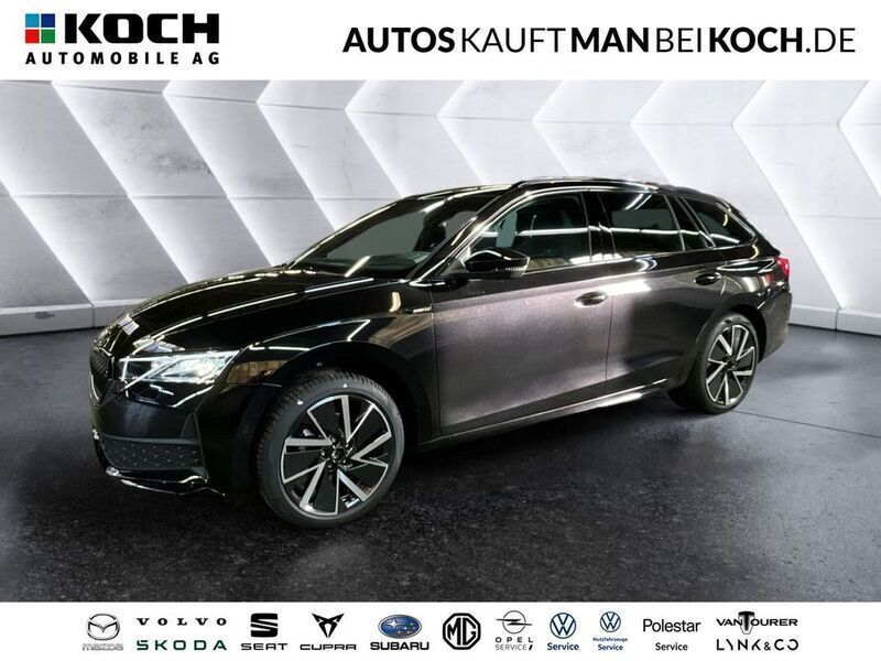 Schwarz Neu 2025 Skoda Octavia SportLine Kombi | 42.580 € (Teuer) - Bild 1/4