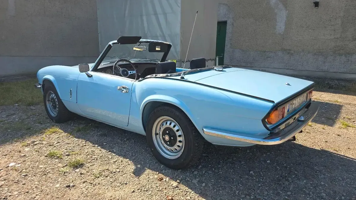 Gebraucht Triumph Spitfire 75 PS (55 kW) 1973 Blau Cabrio