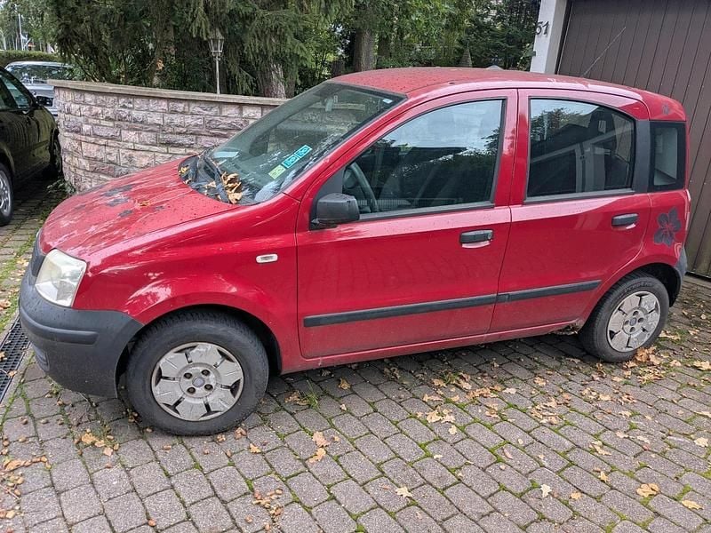 Rot Gebraucht 2009 Fiat Panda Kleinwagen | 500 € - Bild 1/4