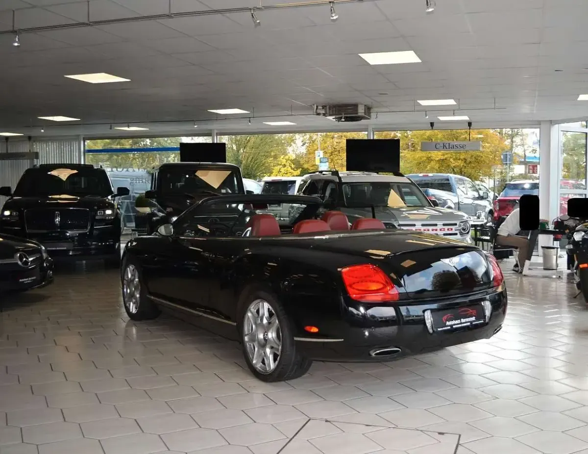 Gebraucht Bentley Continental GT Convertible 559 PS (411 kW) 2007 Schwarz Cabrio