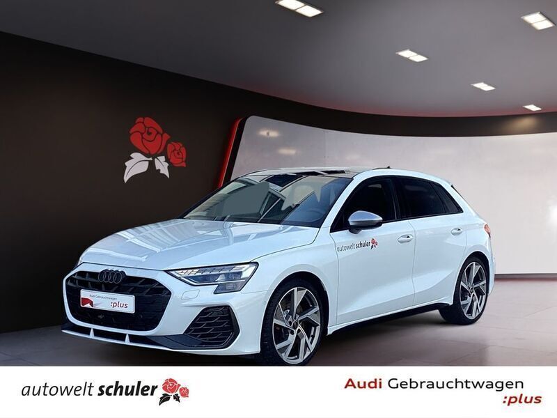 Gletscherweiß metallic Gebraucht 2024 Audi S3 Sport Limousine | 53.390 € (Etwas zu teuer) - Bild 1/4