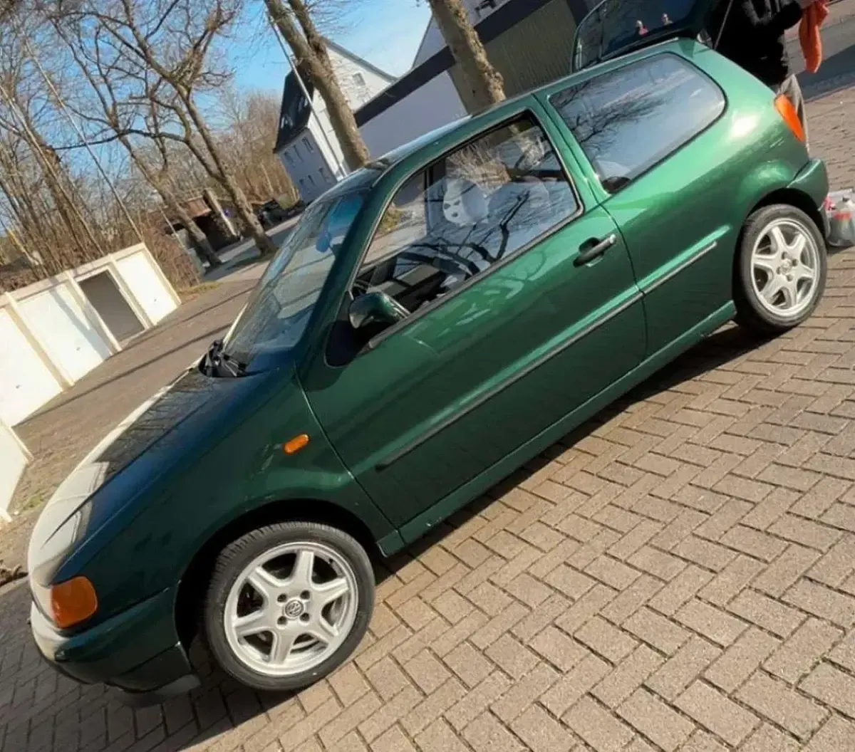 Gebraucht VW Polo 50 PS (36 kW) 1998 Grün Kleinwagen