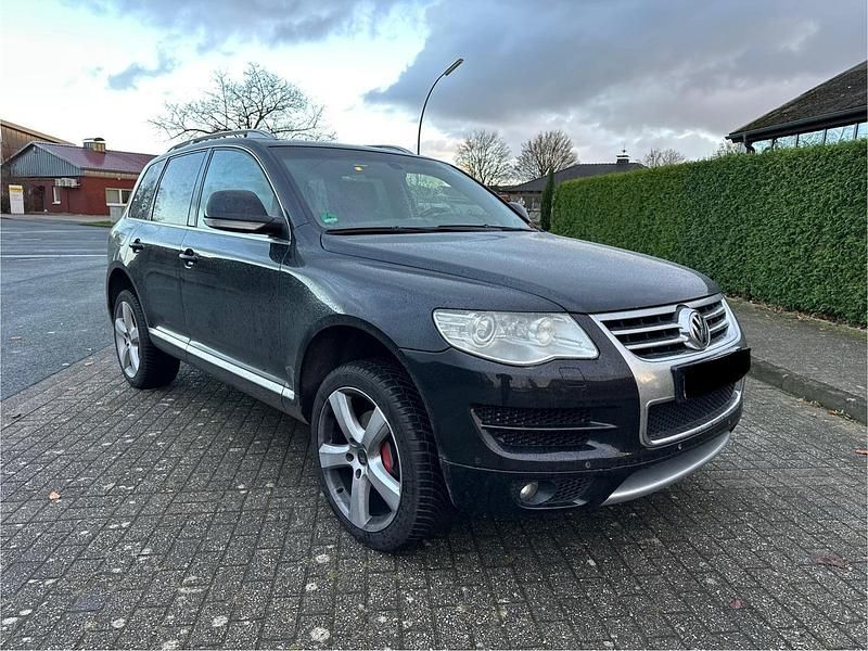 Schwarz Gebraucht 2008 VW Touareg R-line SUV | 5.750 € (Guter Preis) - Bild 1/4