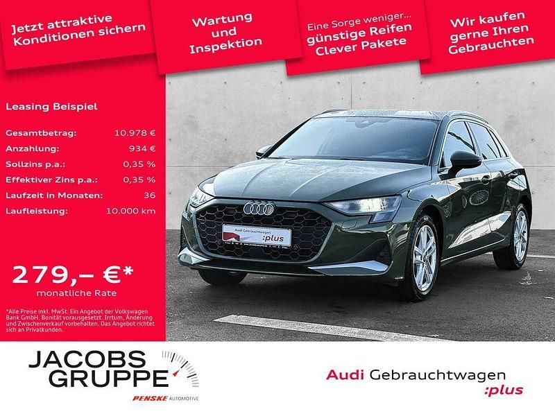 Distriktgrün metallic Gebraucht 2025 Audi A3 Advanced Plus Limousine | 32.840 € (Superpreis) - Bild 1/4