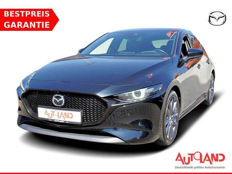 Schwarz Gebraucht 2020 Mazda 3 Selection Limousine | 19.490 € (Fairer Preis) - Bild 1/4