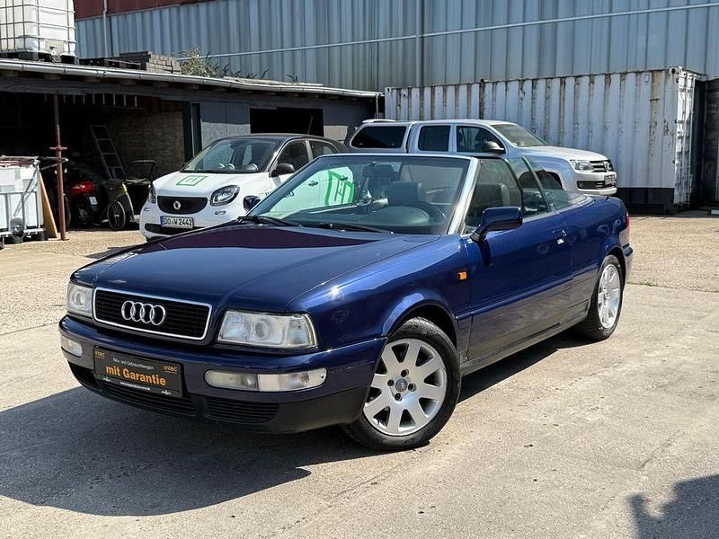 Blau Gebraucht 1998 Audi 80 Comfort Cabrio | 5.990 € - Bild 1/4
