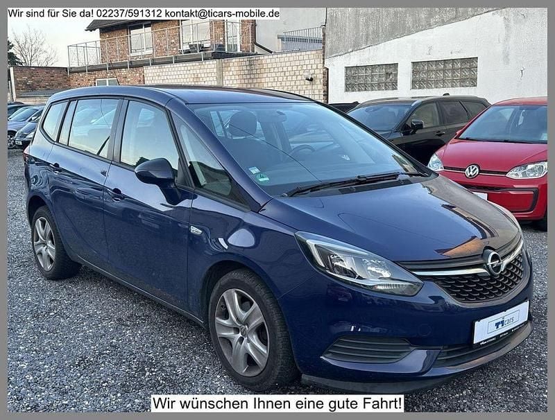 Gebraucht Opel Zafira 150 PS (110 kW) 2017 Blau Van / Kleinbus