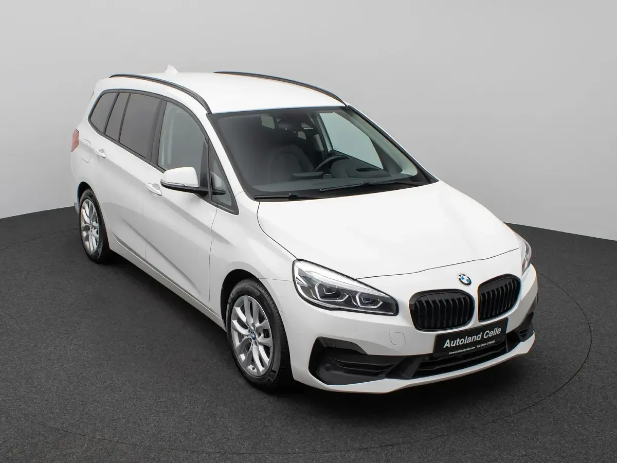 Gebraucht BMW 220 Gran Tourer Advantage 190 PS (139 kW) 2018 Alpinweiss uni300schwarz Van / Kleinbus