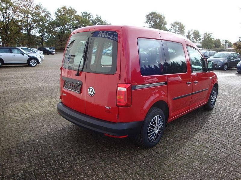 Gebraucht VW Caddy 75 PS (55 kW) 2017 Rot Van / Kleinbus