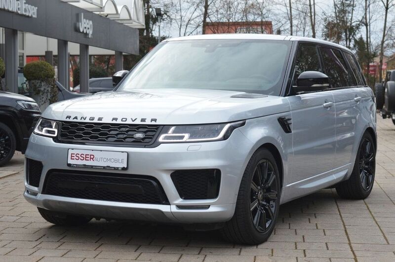 Silber Gebraucht 2021 Land Rover Range Rover Sport HSE Dynamic SUV | 74.900 € - Bild 1/4
