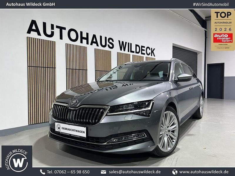 Gebraucht Skoda Superb Style 200 PS (147 kW) 2022 Graphitegrau Kombi