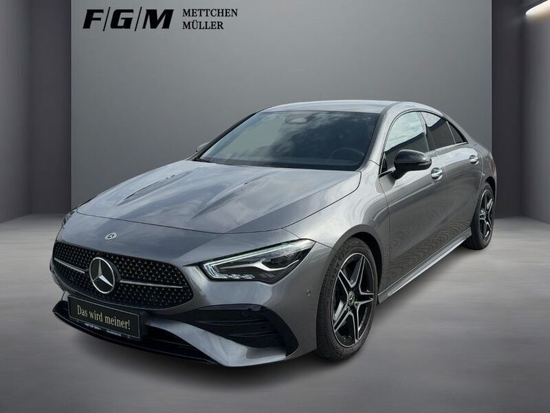 Mountaingrau met. Gebraucht 2024 Mercedes CLA220 Advanced Plus Limousine | 42.990 € (Teuer) - Bild 1/4