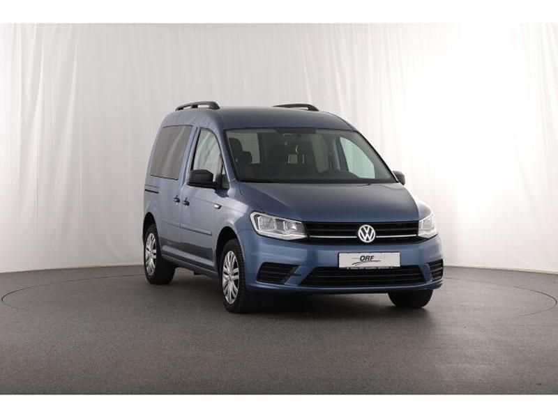 Gebraucht VW Caddy Trendline 75 PS (55 kW) 2017 Blau Van / Kleinbus