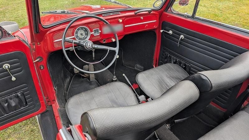 Gebraucht VW Käfer 50 PS (36 kW) 1965 Rot Cabrio