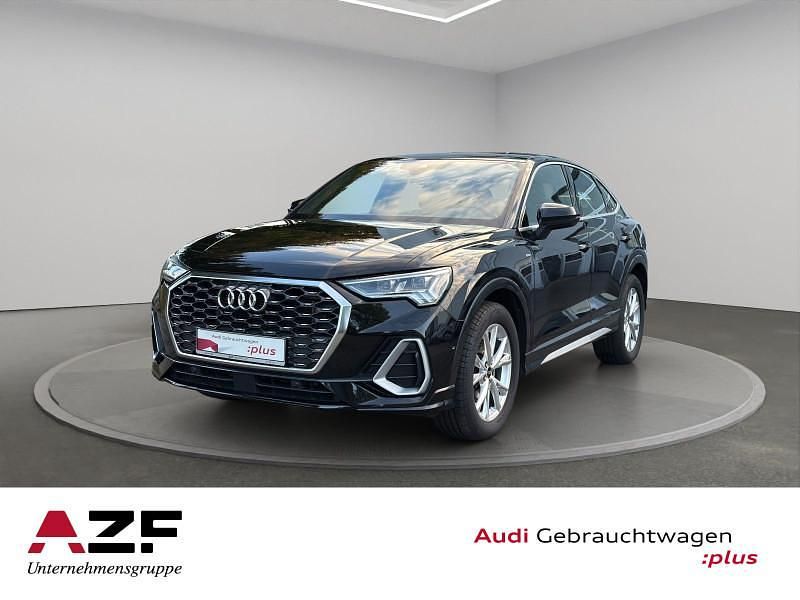 Schwarz Gebraucht 2022 Audi Q3 Sportback S-Line SUV | 32.890 € (Fairer Preis) - Bild 1/4